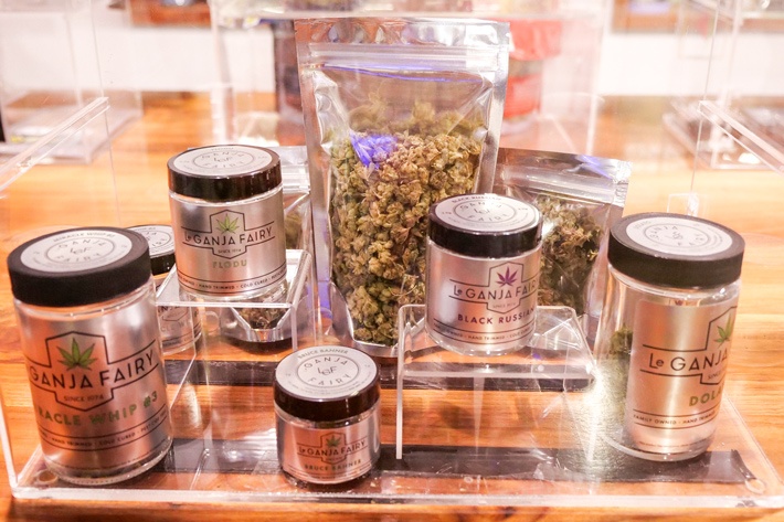 Leganja Fairy Cannabis Product Display