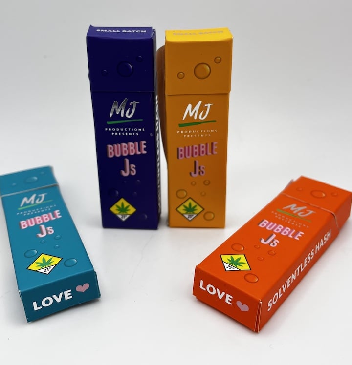 MJ Productions Cannabis Hash Infused Pre-rolls from Cinder Cannabis Dispensary Spokane