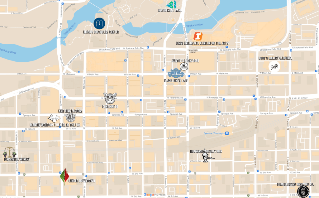 Map of Every Location in This Article