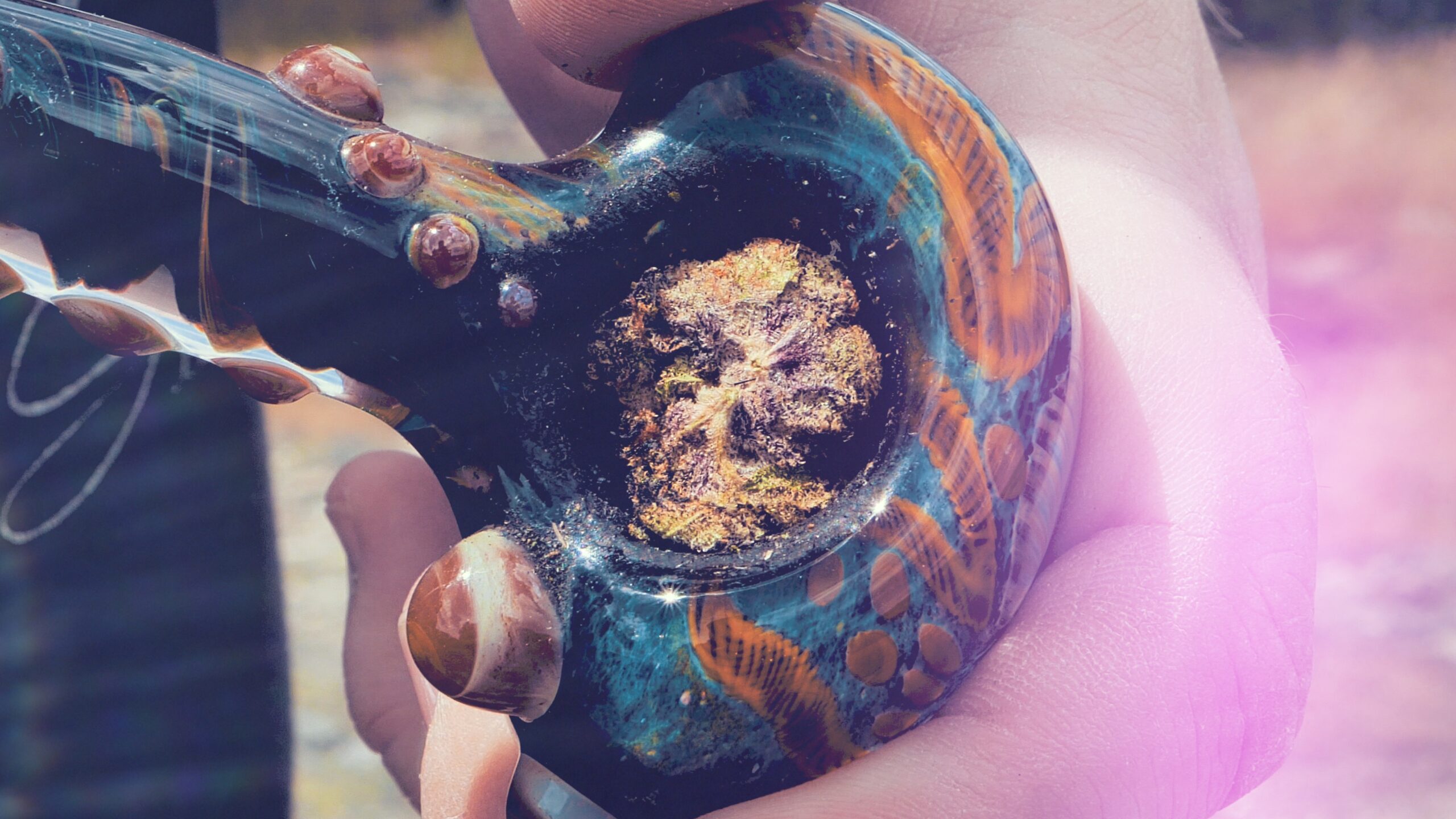 A Pipe Packed With Weed