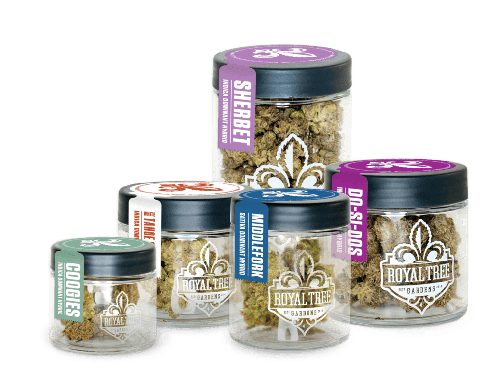 Royal Tree Garden Assortment of Cannabis Jars