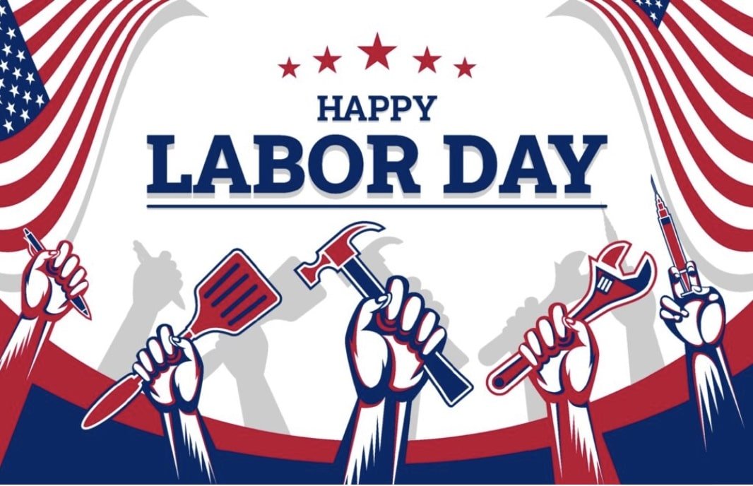 Labor Day Graphic from Vecteezy