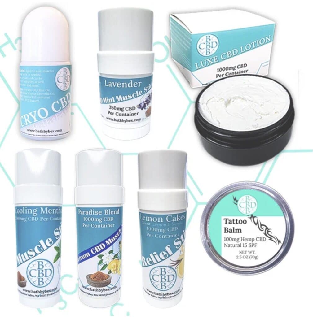 Bath By Bex CBD Cannabis Topicals