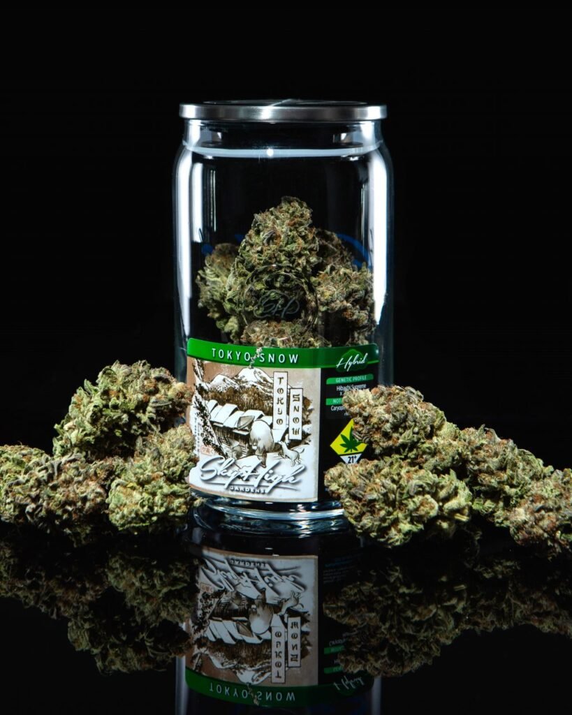 Tokyo Snow Weed from Sky High Gardens Cannabis