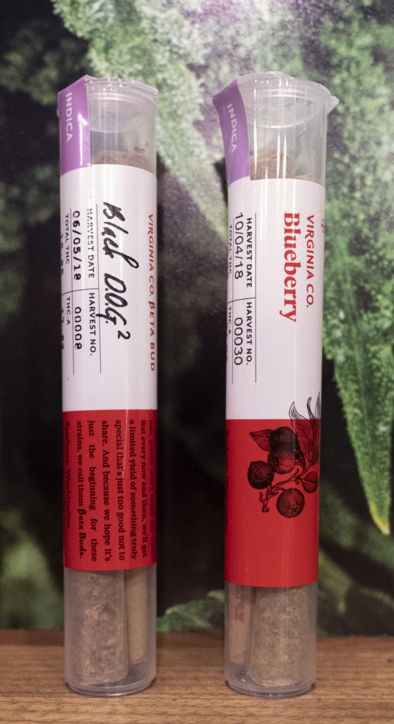 Virginia Company Cannabis Pre-roll Joint Tubes