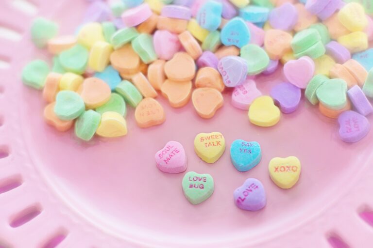 Candy Valentine Hearts