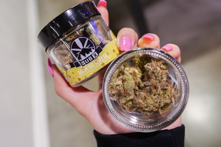 Sour OG Cheese Cannabis Strain by SubX